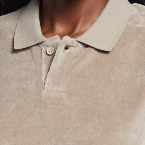 Fear of God Essentials sleeveless velour polo - Picture 4 of 9